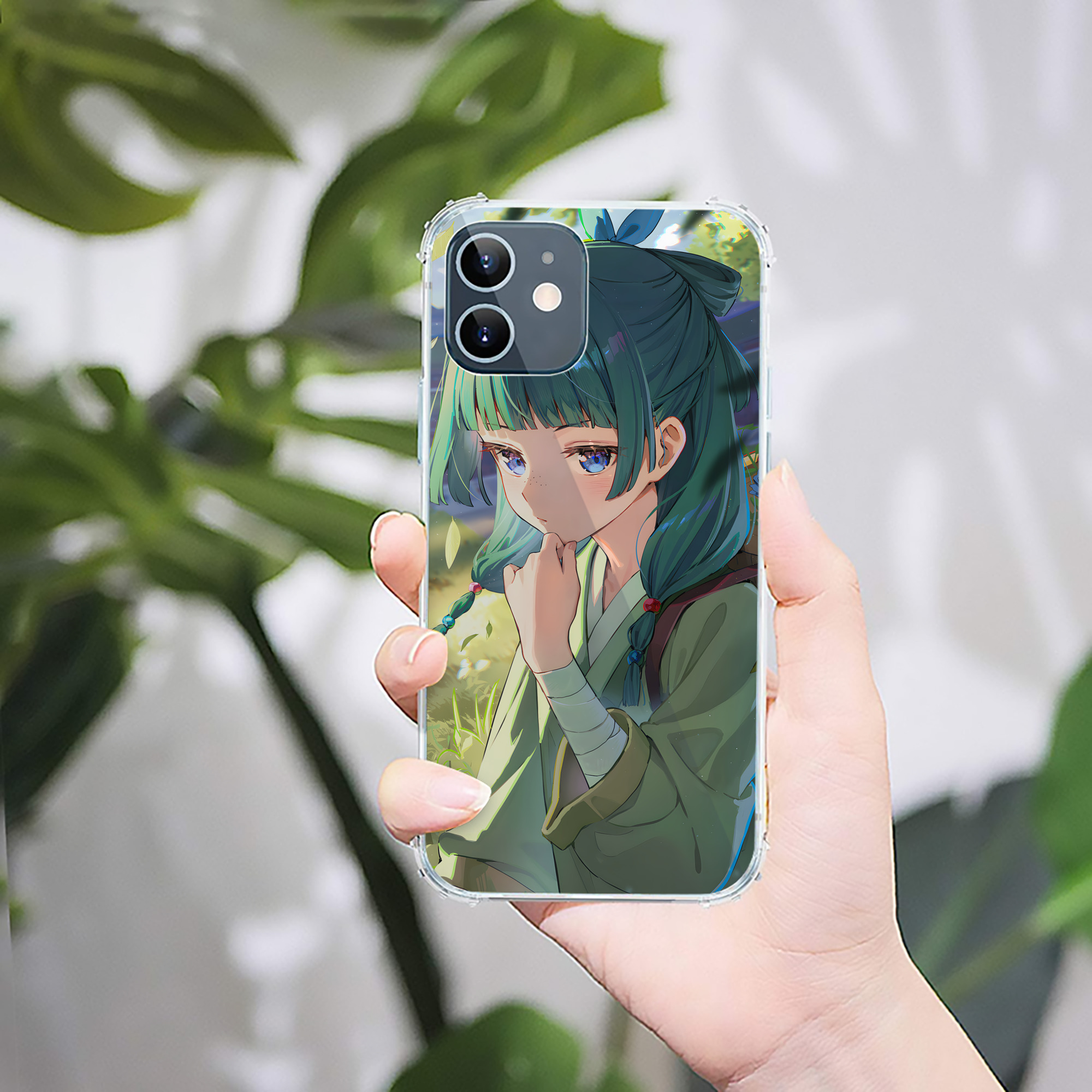 （画像用） 薬屋のひとりごと The Apothecary Diaries 【iPhone 12シリーズ対応】透明スマホケース（クリアソフトケース）